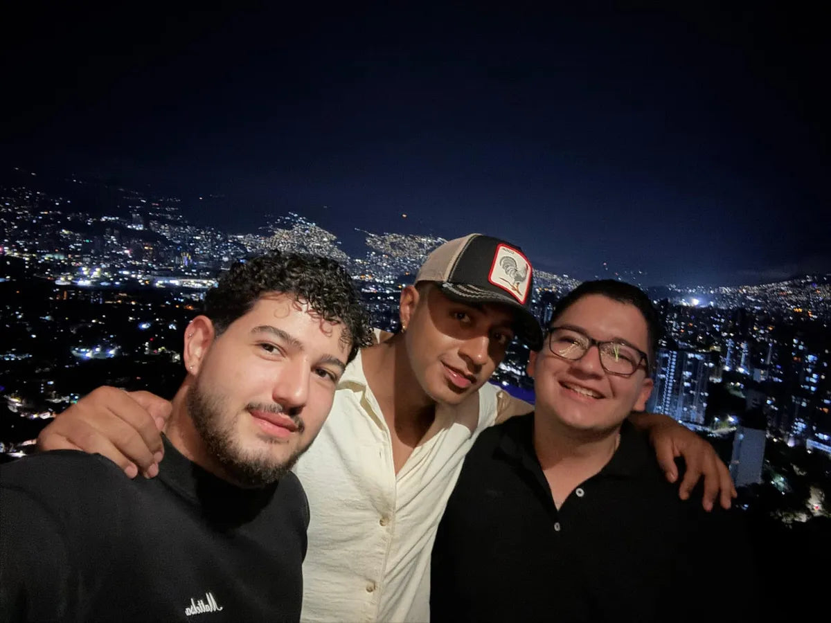 Juan Sebastián, Carlos y Esteban, fundadores de KALLPA Nutrition